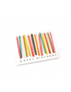 Carte double - bougies 2