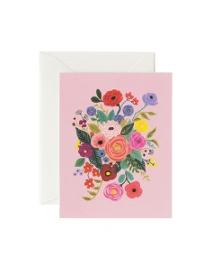 Carte double - Garden party...