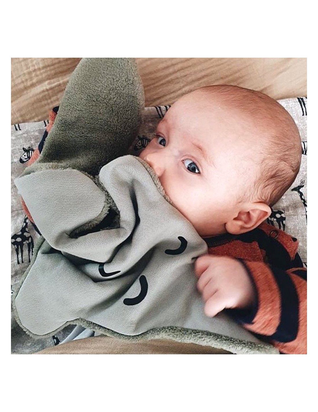 Doudou crocodile Ally