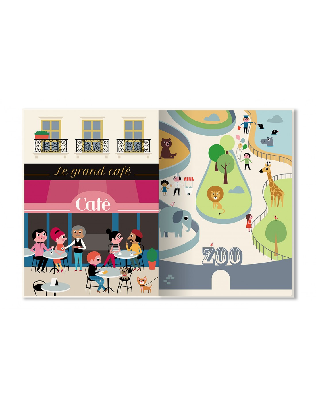 Livre géant La ville