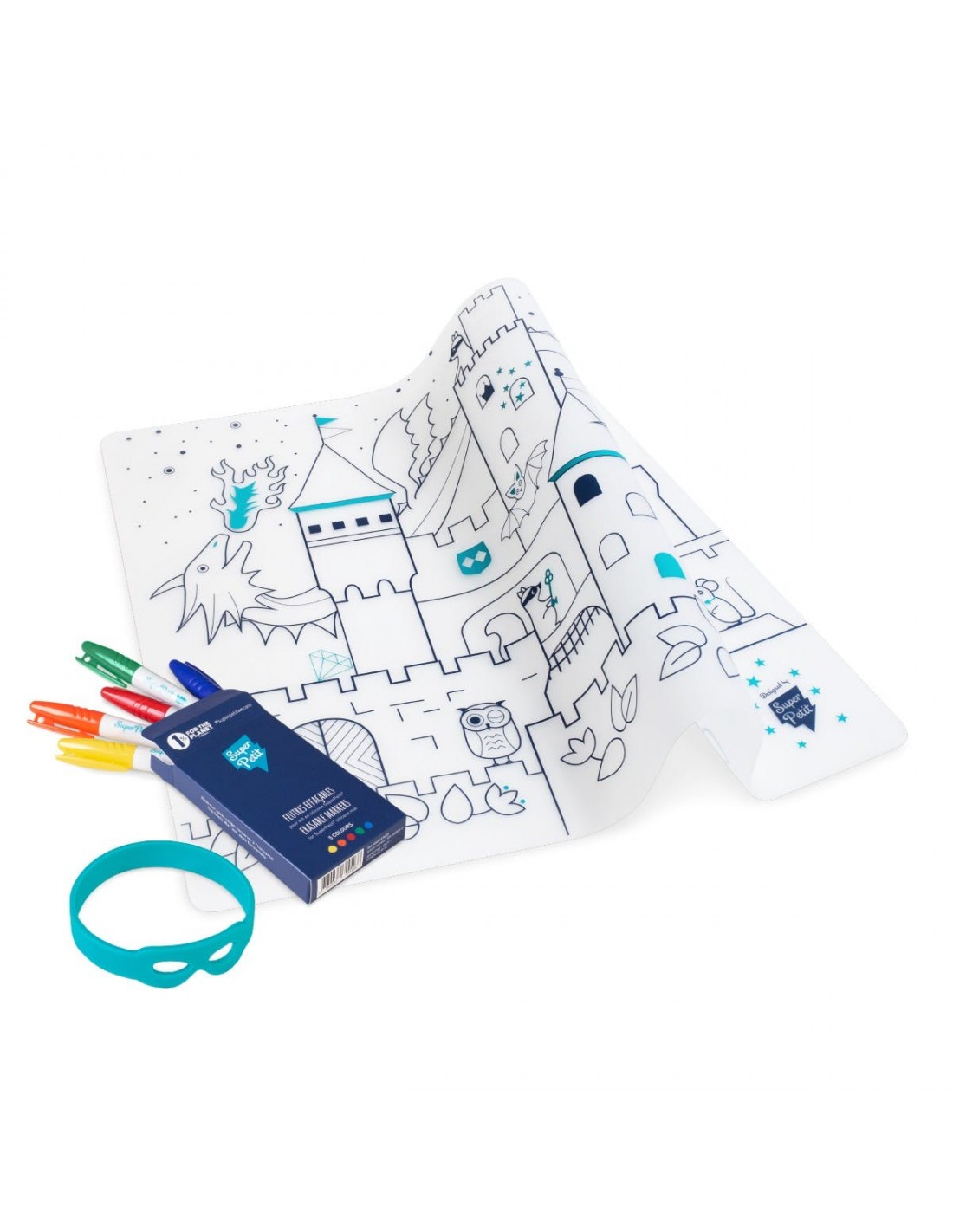 Set à colorier Chateau