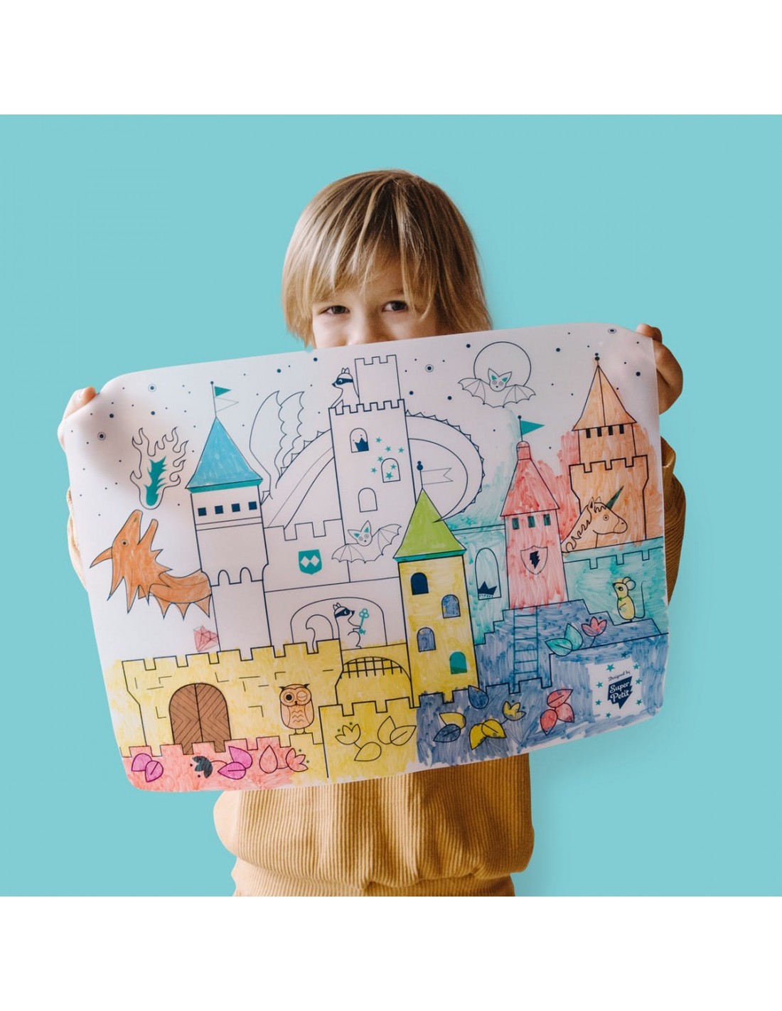 Set à colorier Chateau