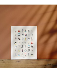 Affiche memory Doudous 2