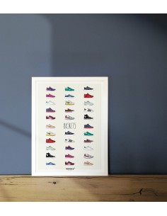 Affiche memory Baskets 2