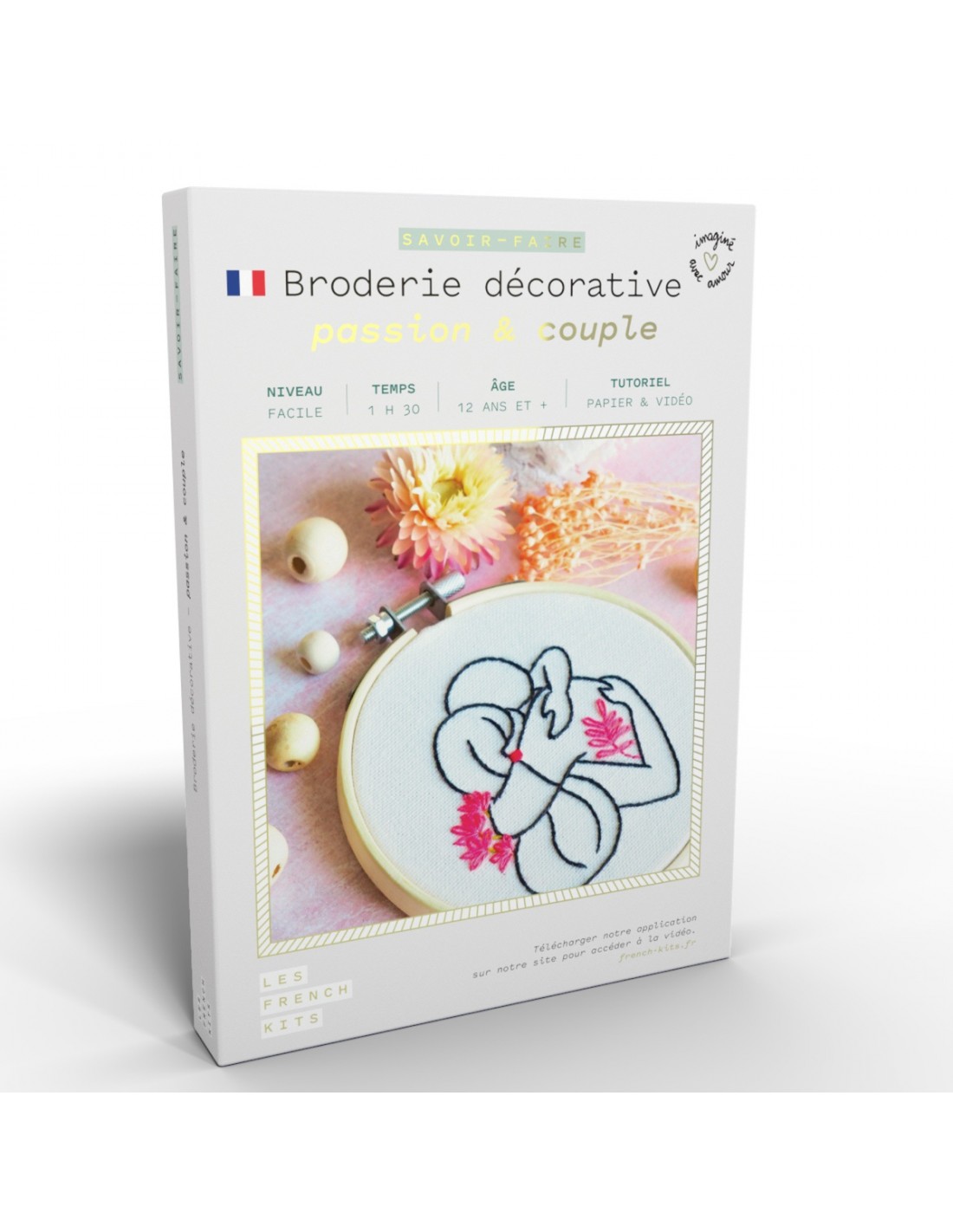 Kit broderie Couple