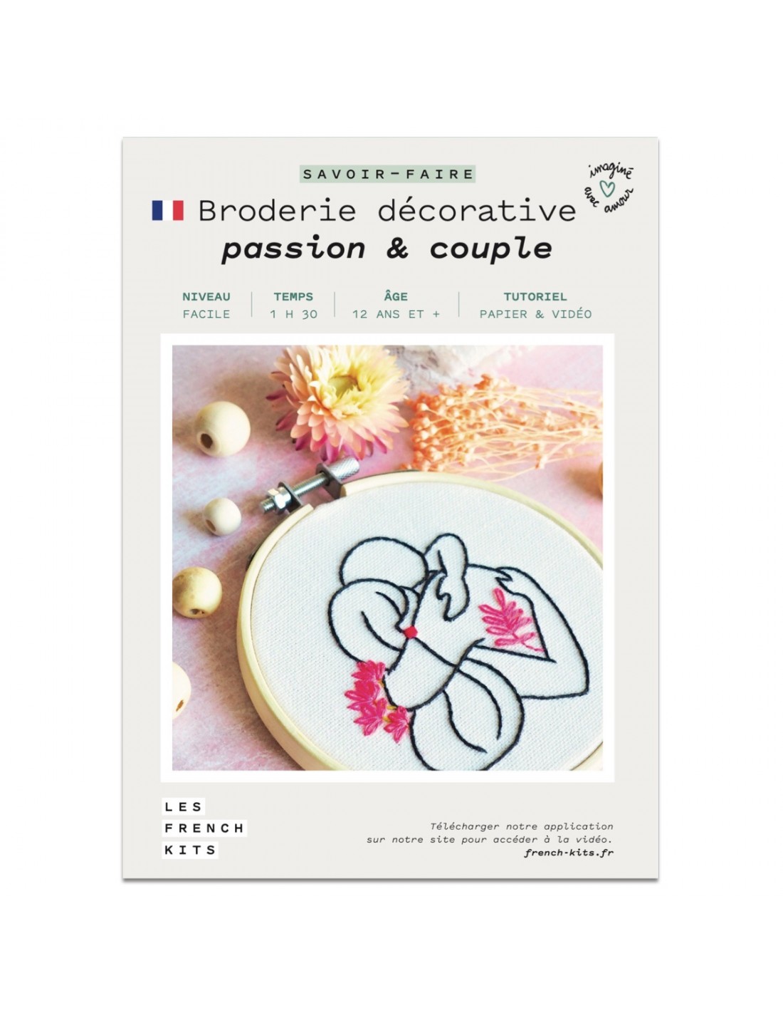 Kit broderie Couple