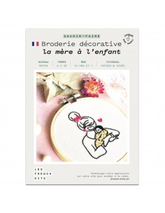 Kit broderie Femme et enfant