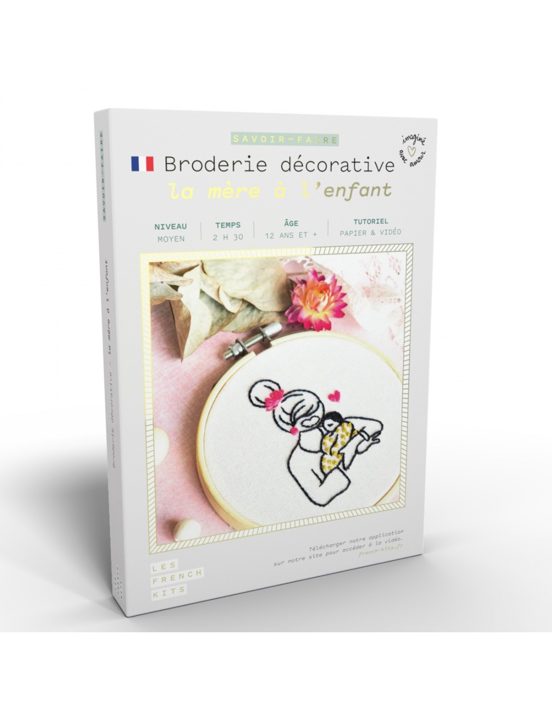 Kit broderie Femme et enfant