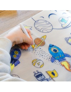 Set à colorier Espace 2