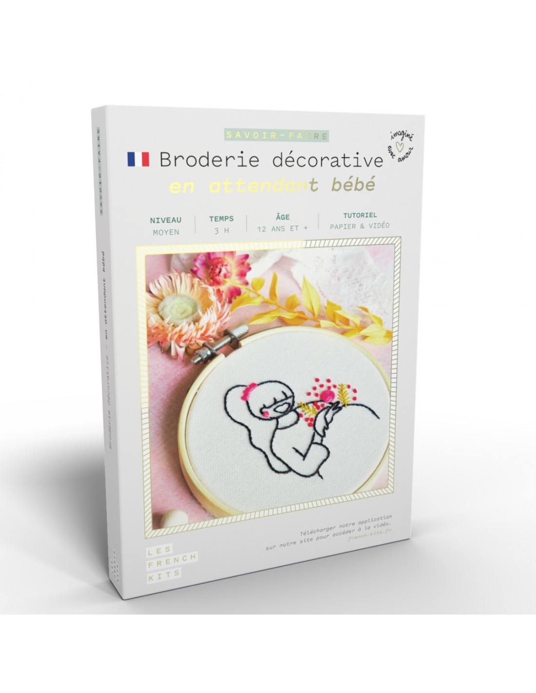 Kit broderie Femme enceinte
