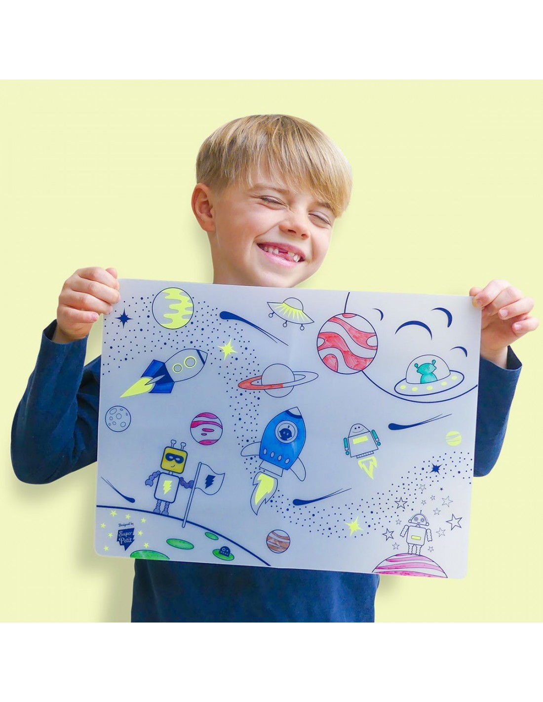 Set à colorier Espace