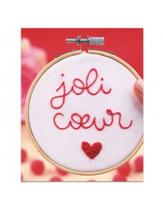Kit broderie Joli coeur 2