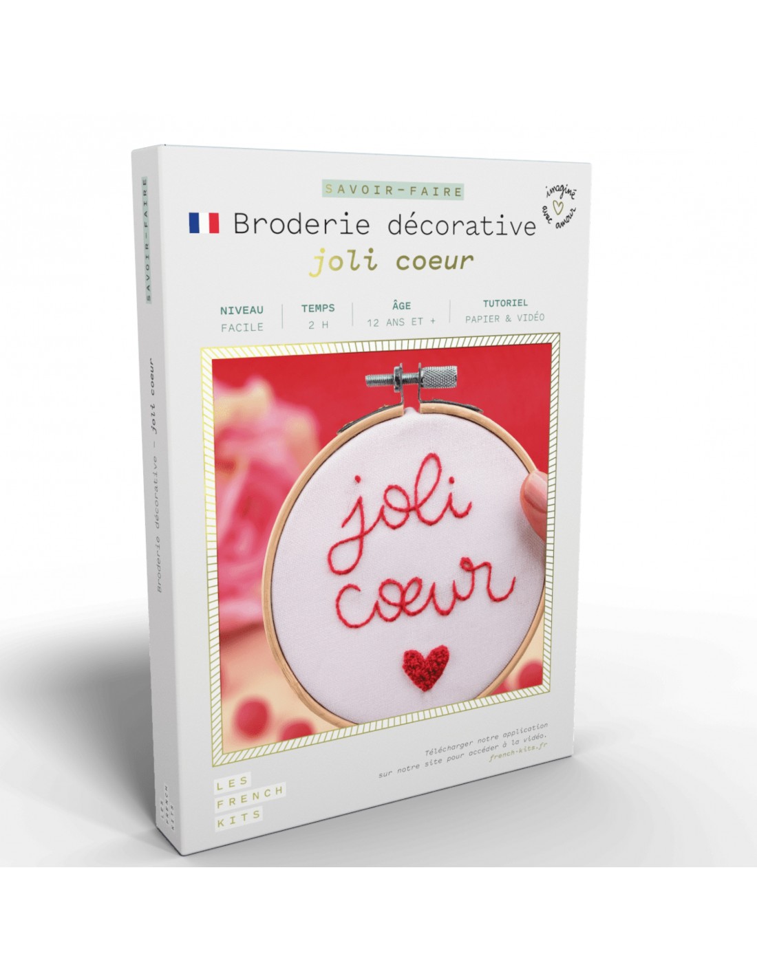 Kit broderie Joli coeur