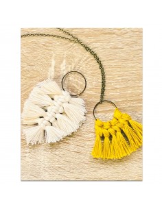 Kit macramé Pendentif plume... 2