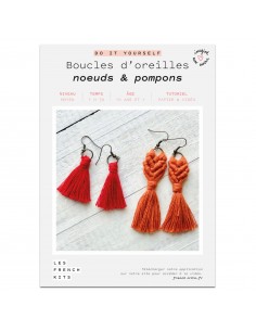 Kit macramé boucles...