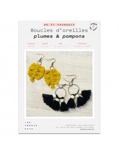 Kit macramé boucles...