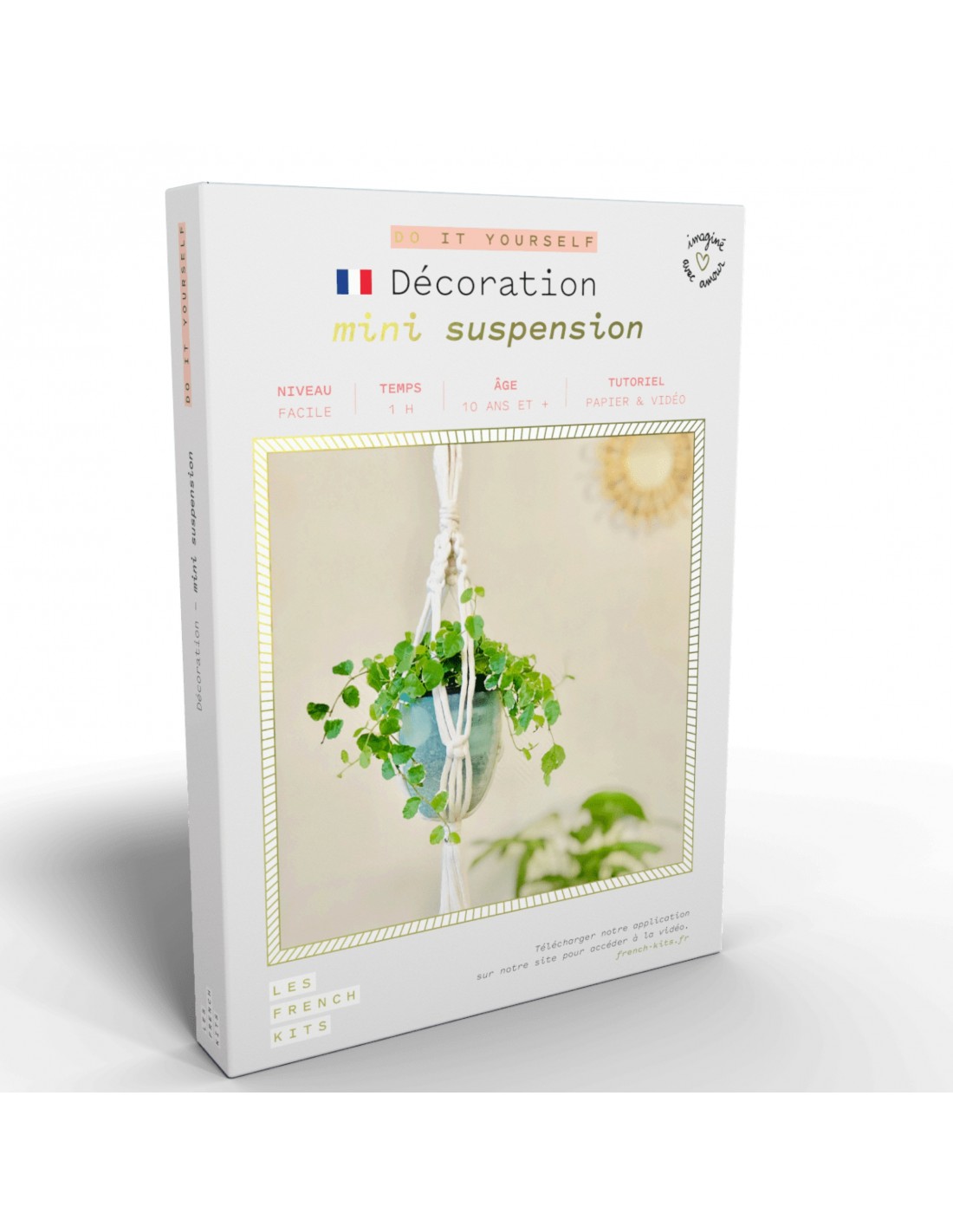 Kit macramé mini suspension