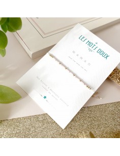 Bracelet Maman code morse 2