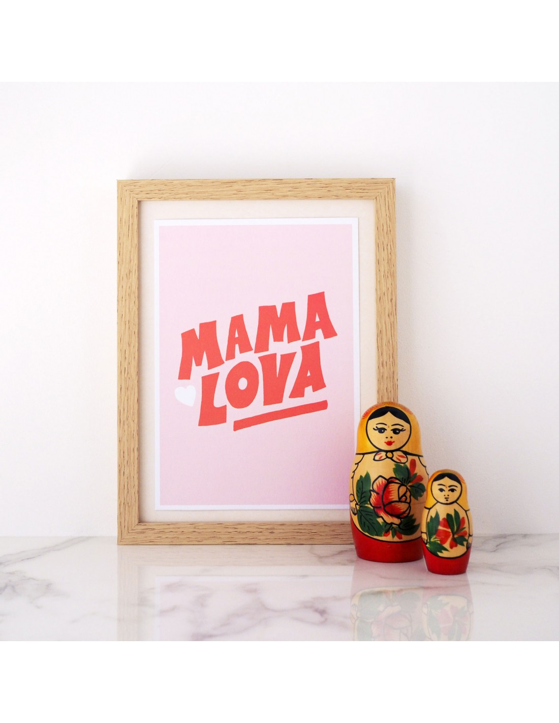 Petite affiche Mama lova