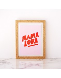 Petite affiche Mama lova