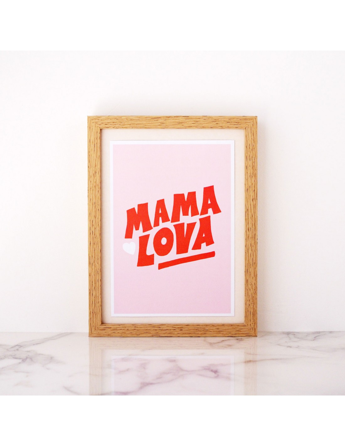 Petite affiche Mama lova