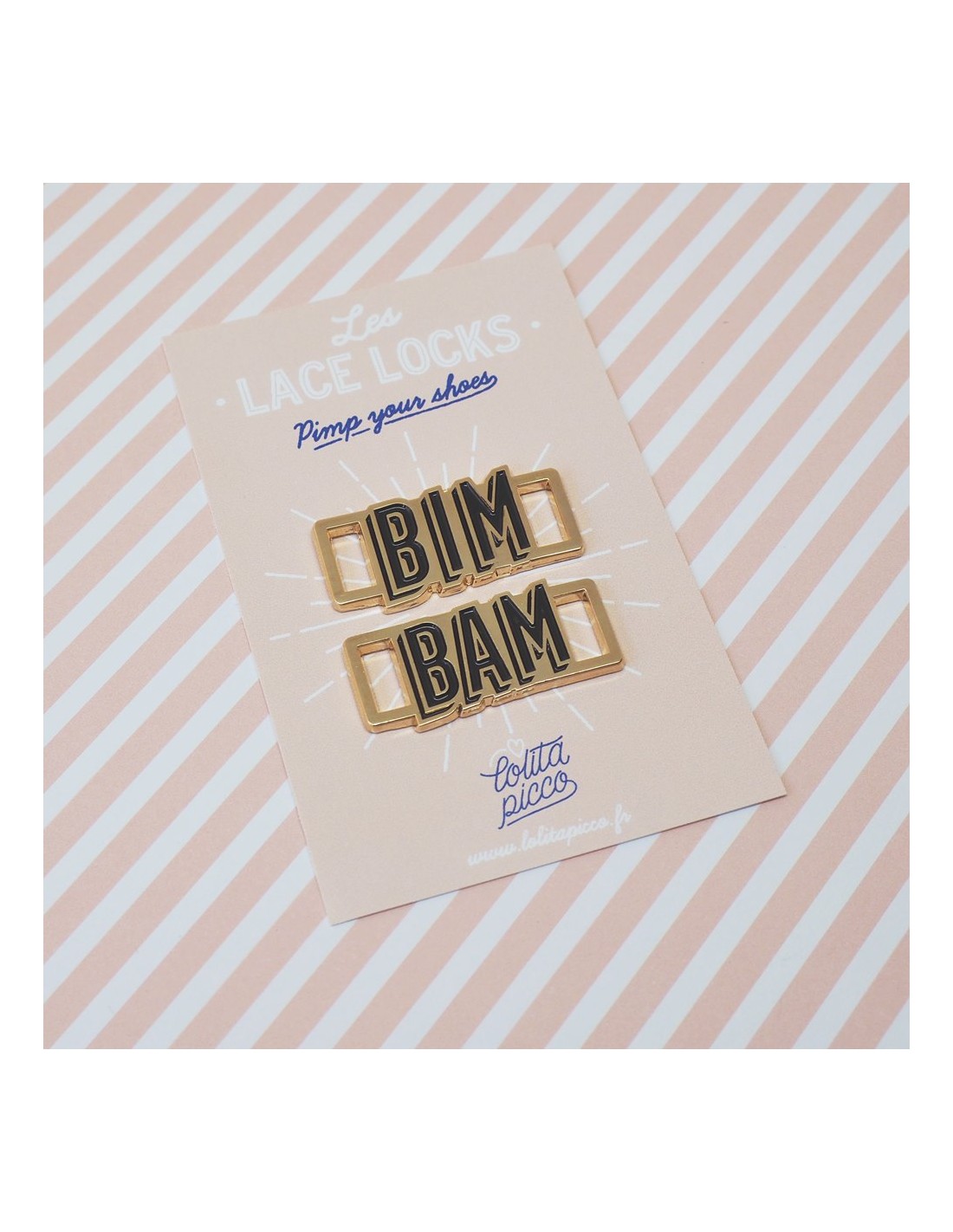 Paire de lace locks Bim bam