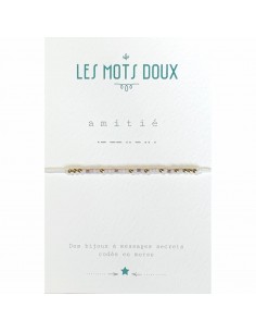 Bracelet Amitié code morse