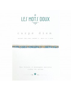 Bracelet Carpe Diem code morse