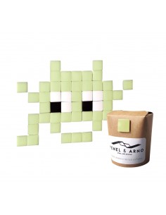 Mosaïque outdoor Invaders vert