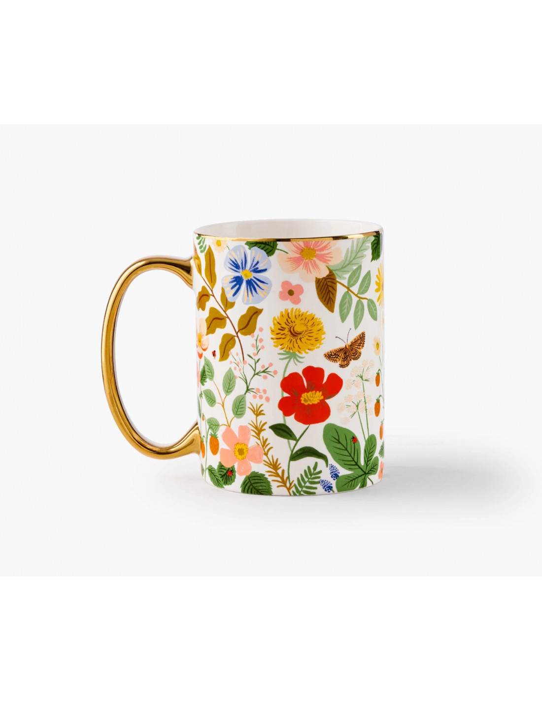 Mug porcelaine Strawberry fields