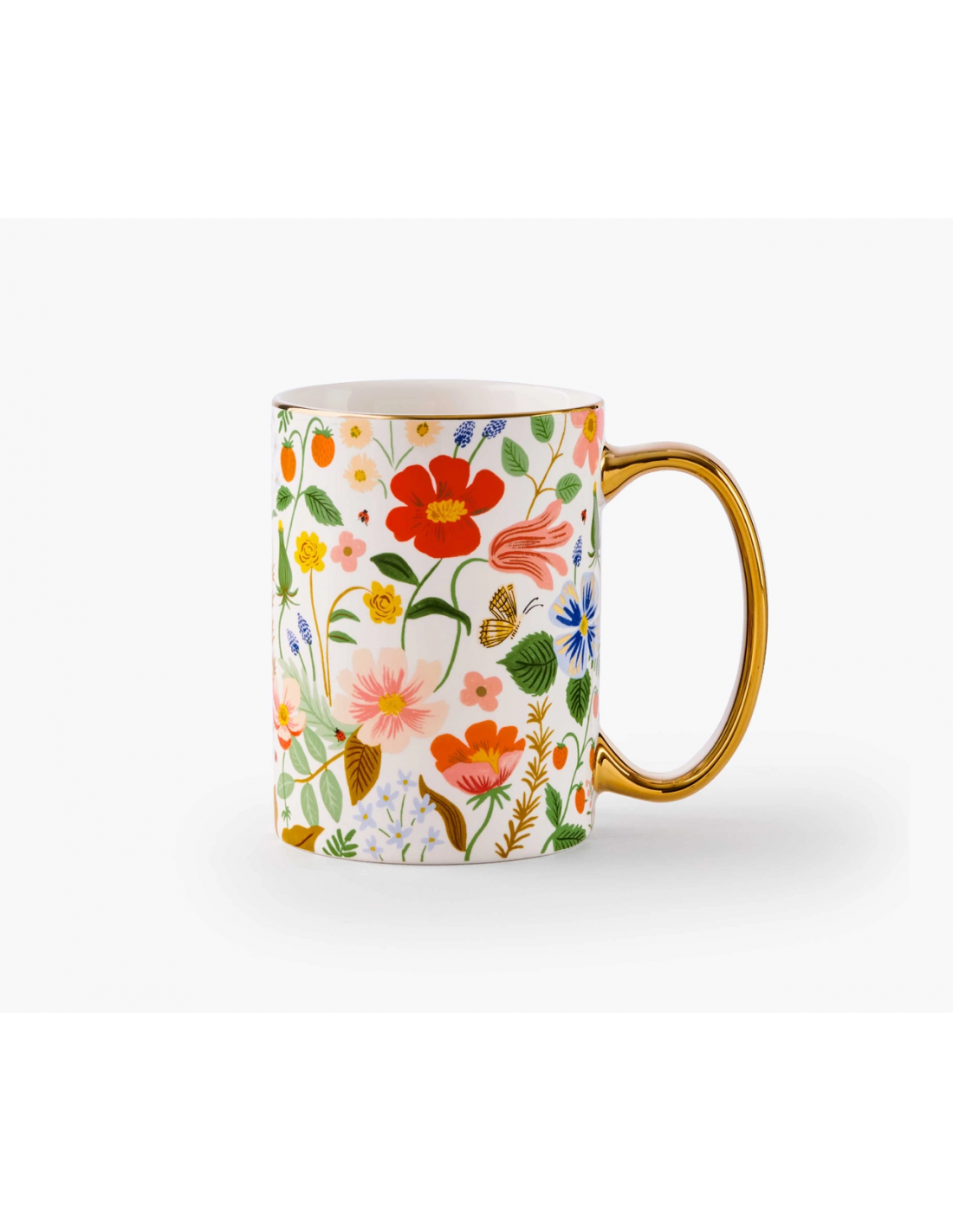 Mug porcelaine Strawberry fields