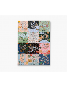 Puzzle 500 pièces City Maps 2