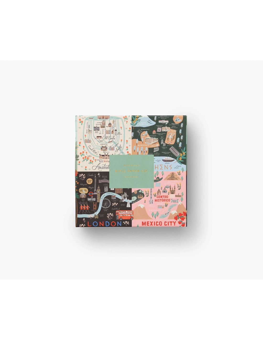 Puzzle 500 pièces City Maps