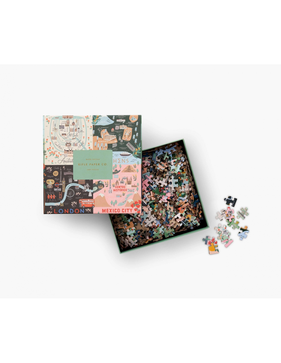 Puzzle 500 pièces City Maps