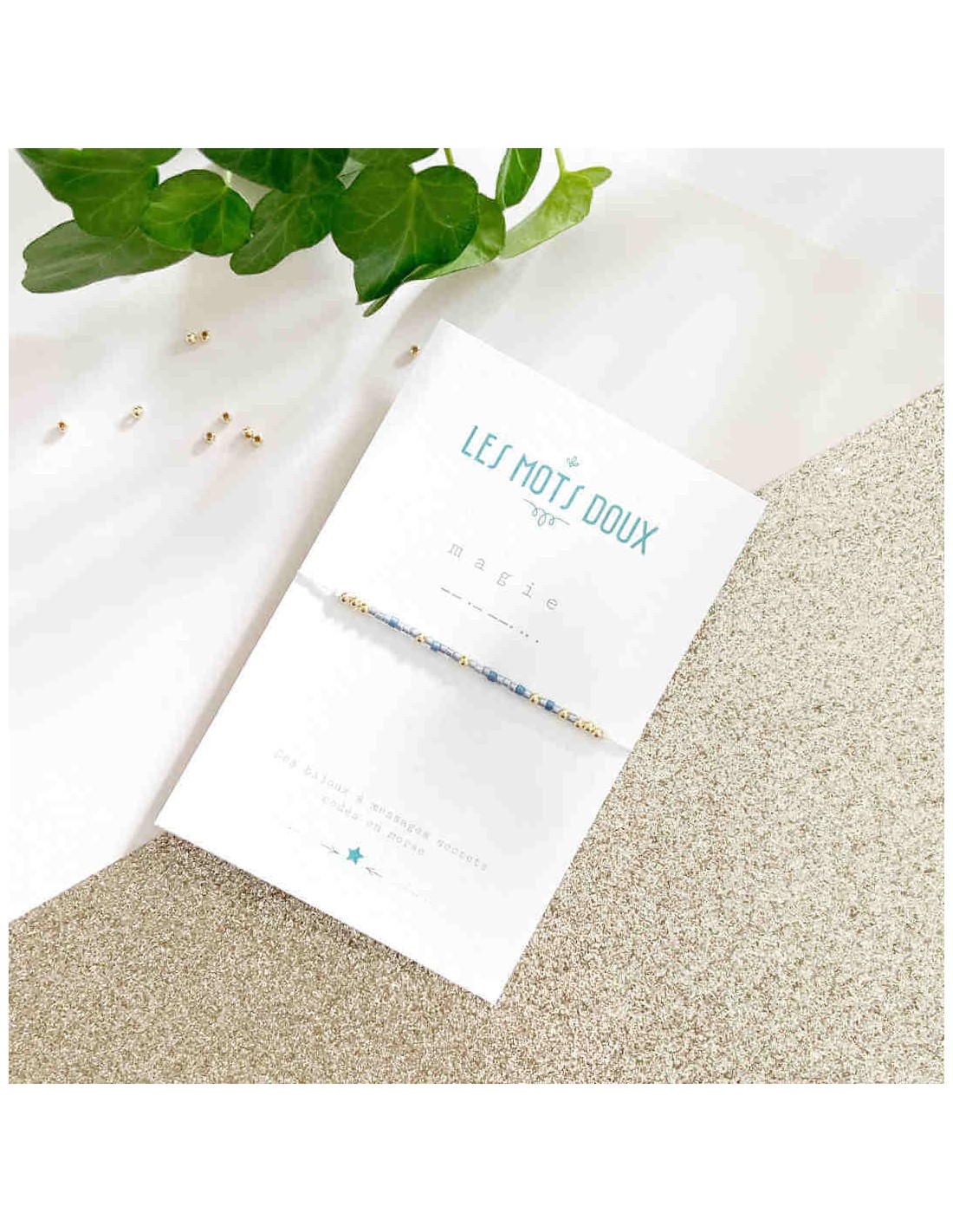 Bracelet Magie code morse