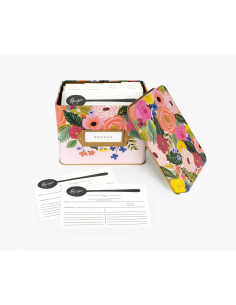 Boite métal recettes Rosa
