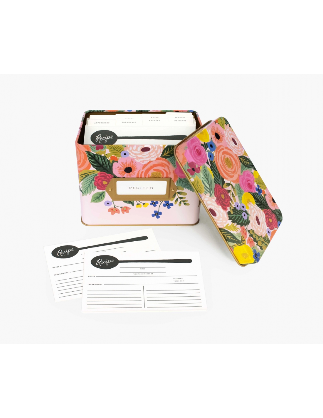 Boite métal recettes Rosa