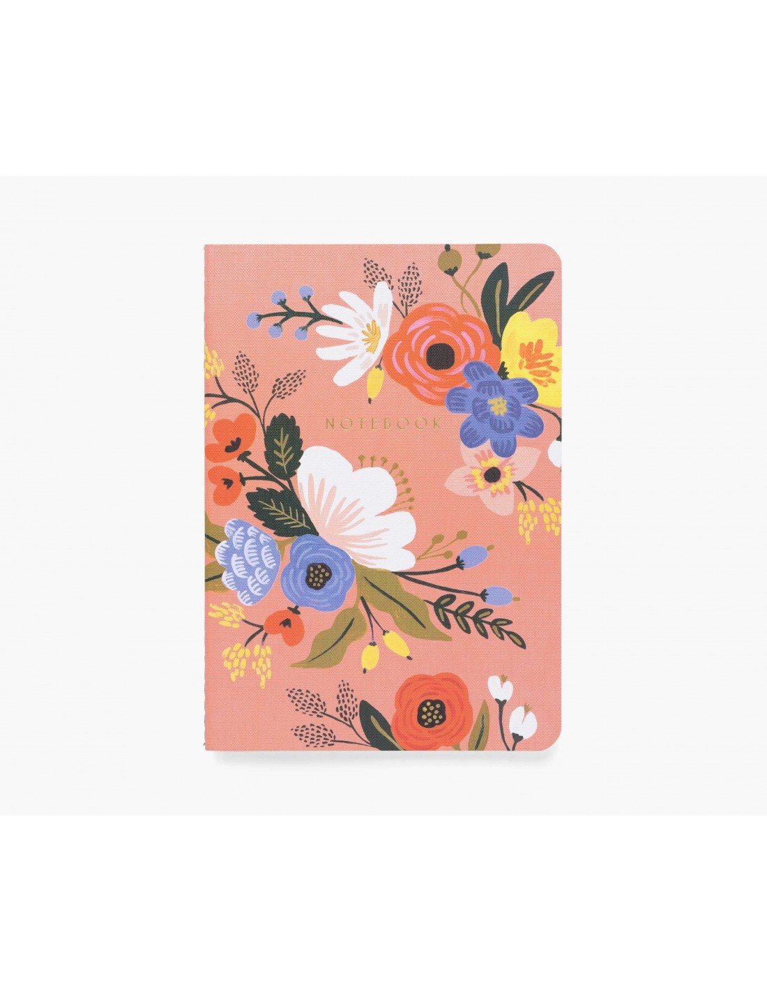 3 carnets Lively floral