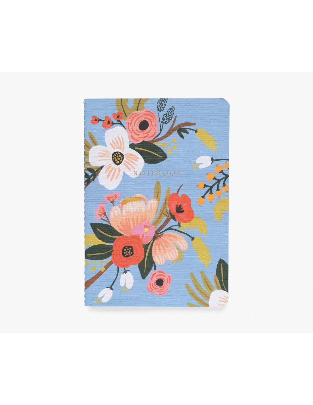 3 carnets Lively floral