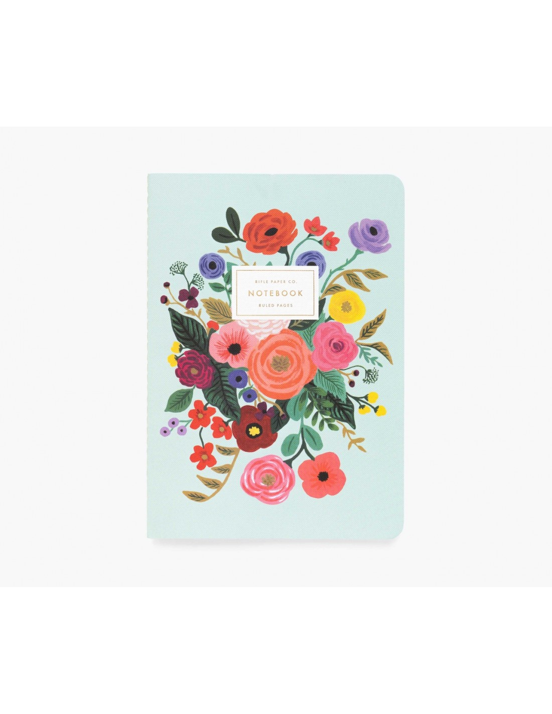 3 carnets Garden party