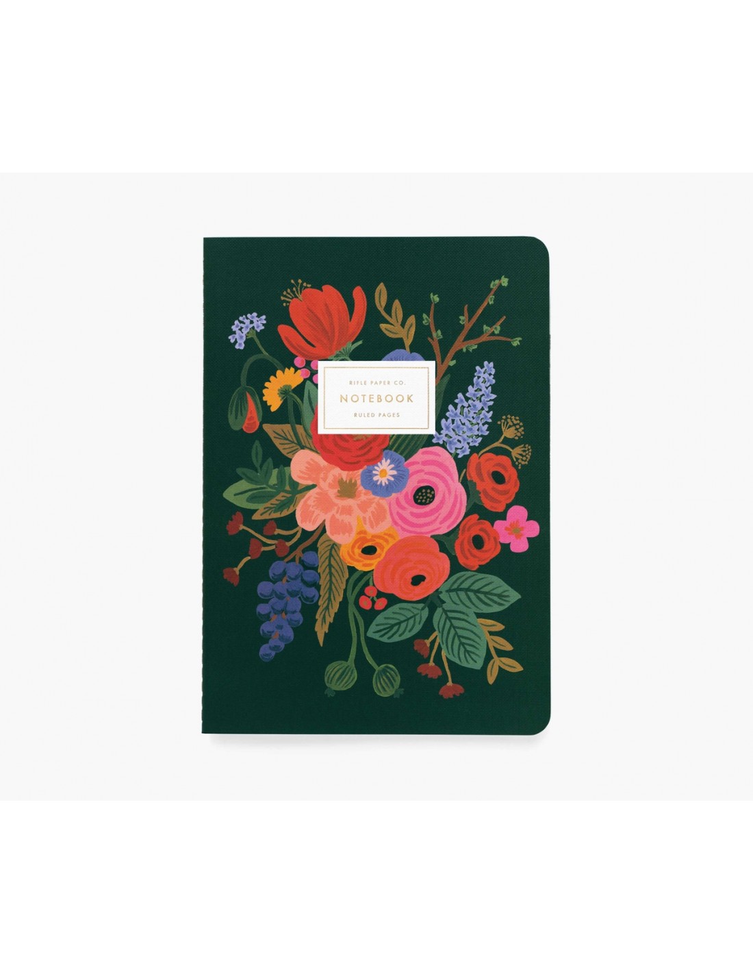 3 carnets Garden party