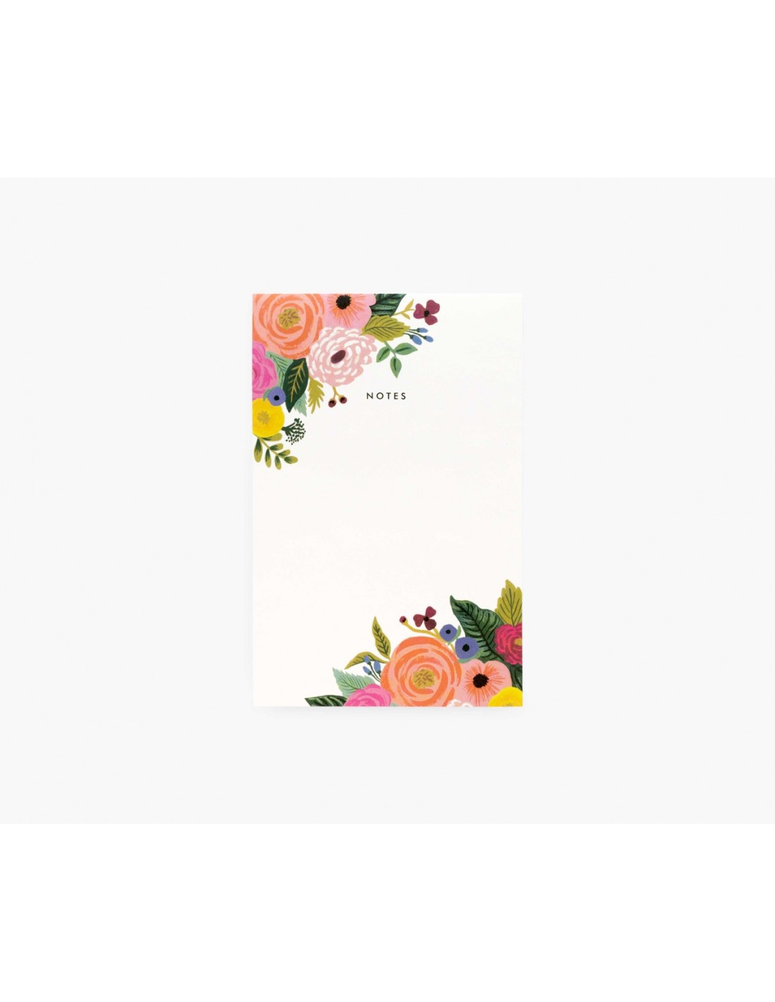 Bloc notes Juliet rose