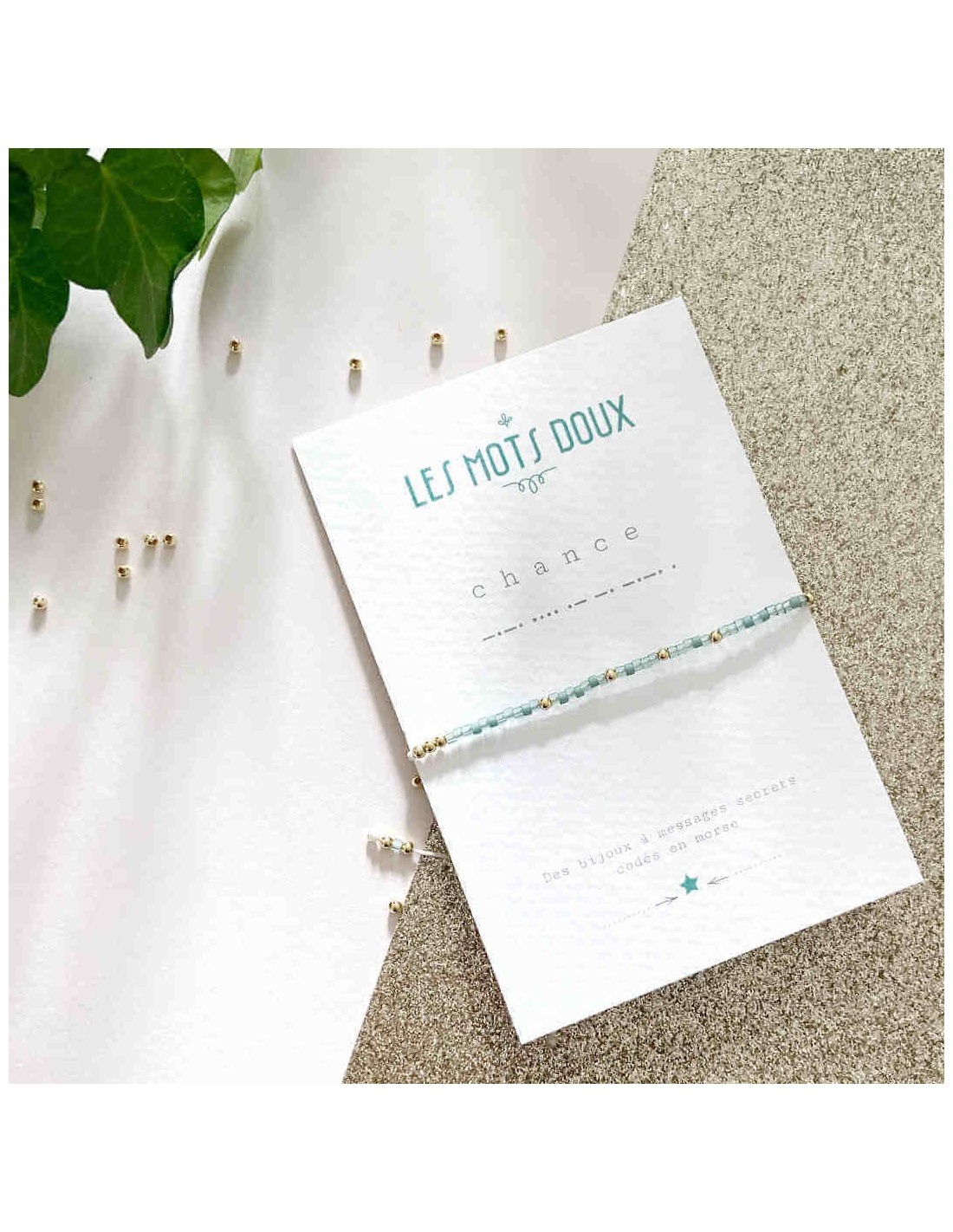 Bracelet Chance code morse