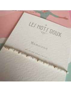 Bracelet Mamoune code morse