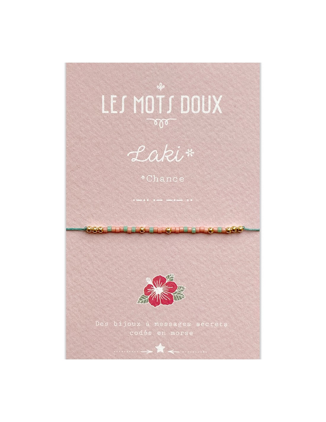 Bracelet LAKI code morse