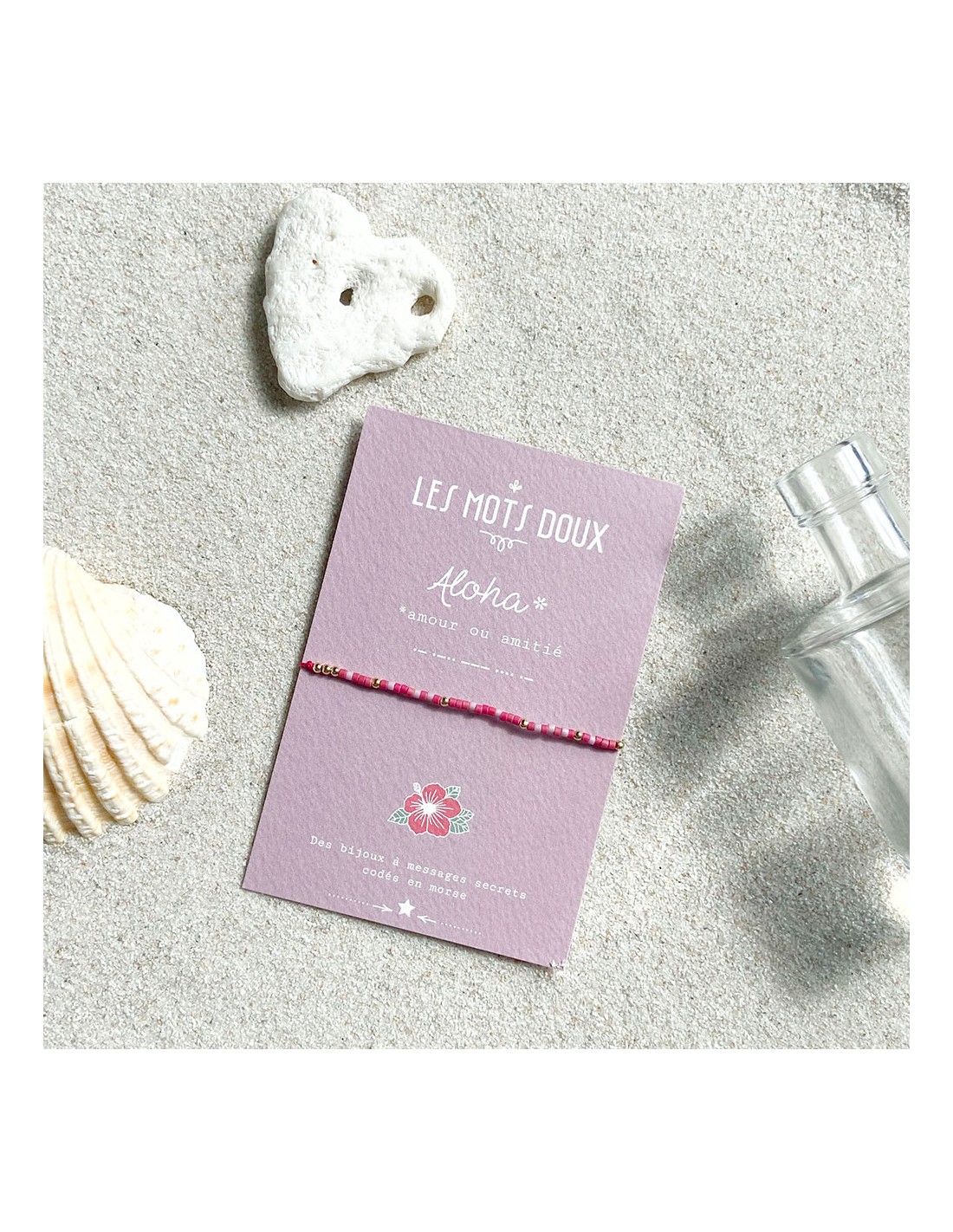 Bracelet ALOHA code morse