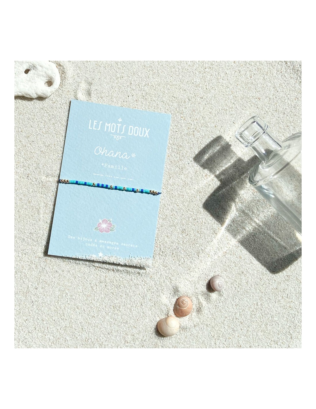 Bracelet OHANA code morse