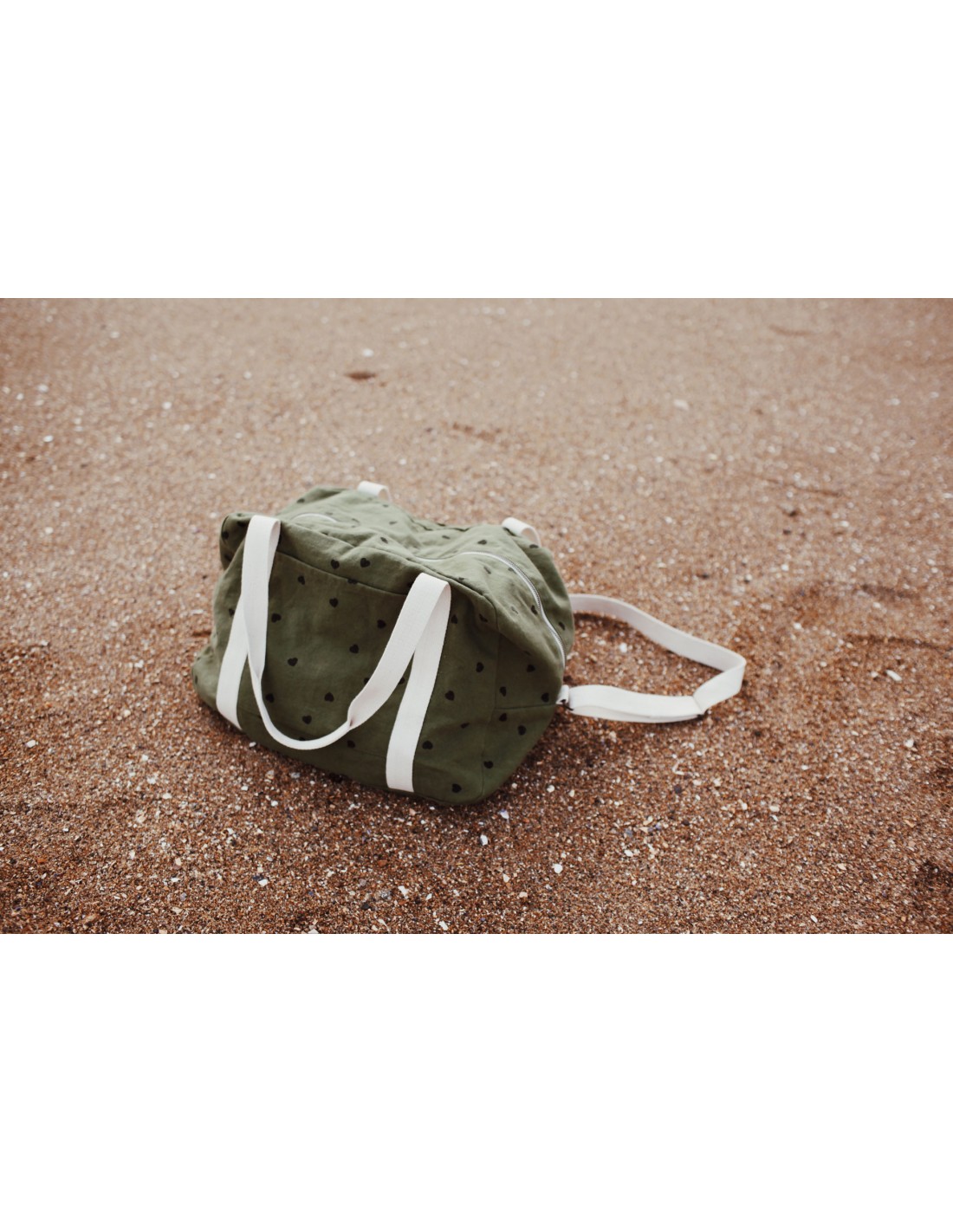 Sac à langer weekend kaki