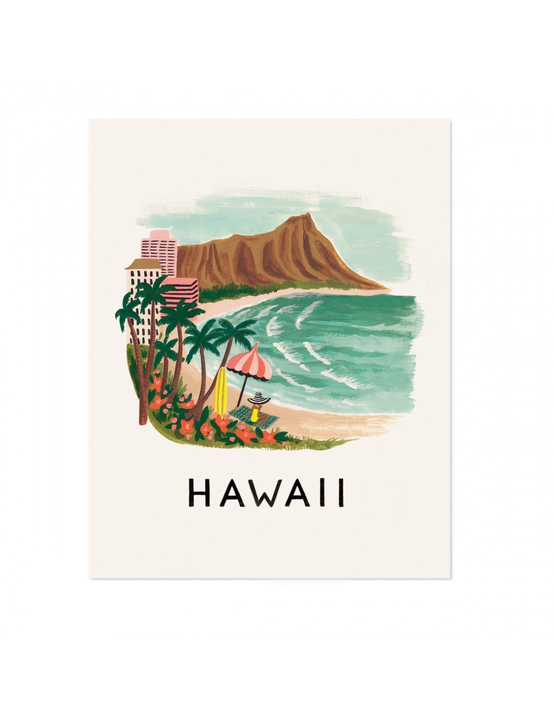 Affiche Hawaii